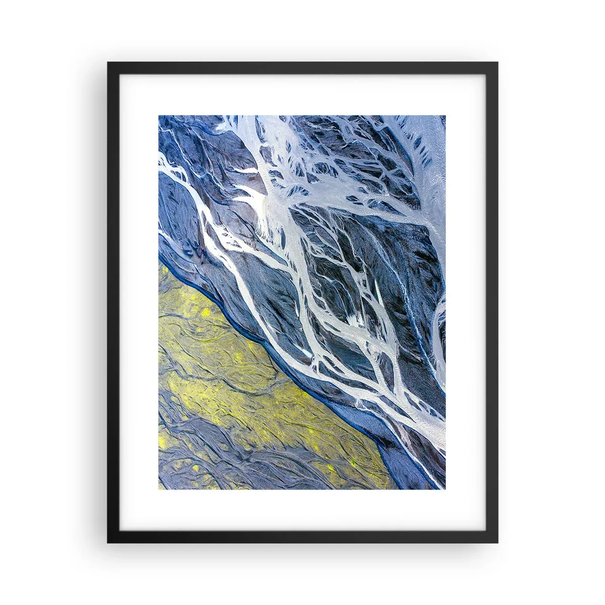 Plakat i sort ramme - Naturens hulemalerier - 40x50 cm