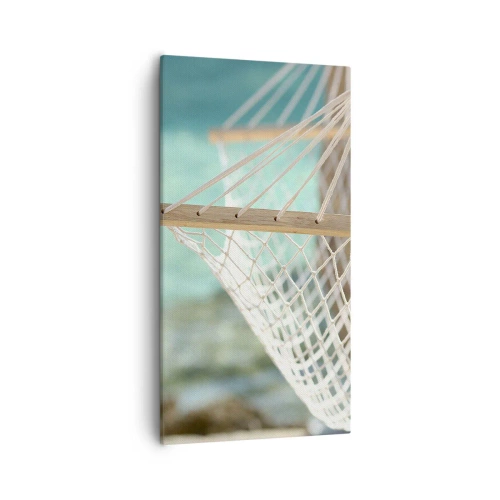 Lærredstryk - Billede på lærred - Tid til afslapning - 55x100 cm