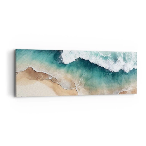 Lærredstryk - Billede på lærred - Et evigt møde - 90x30 cm