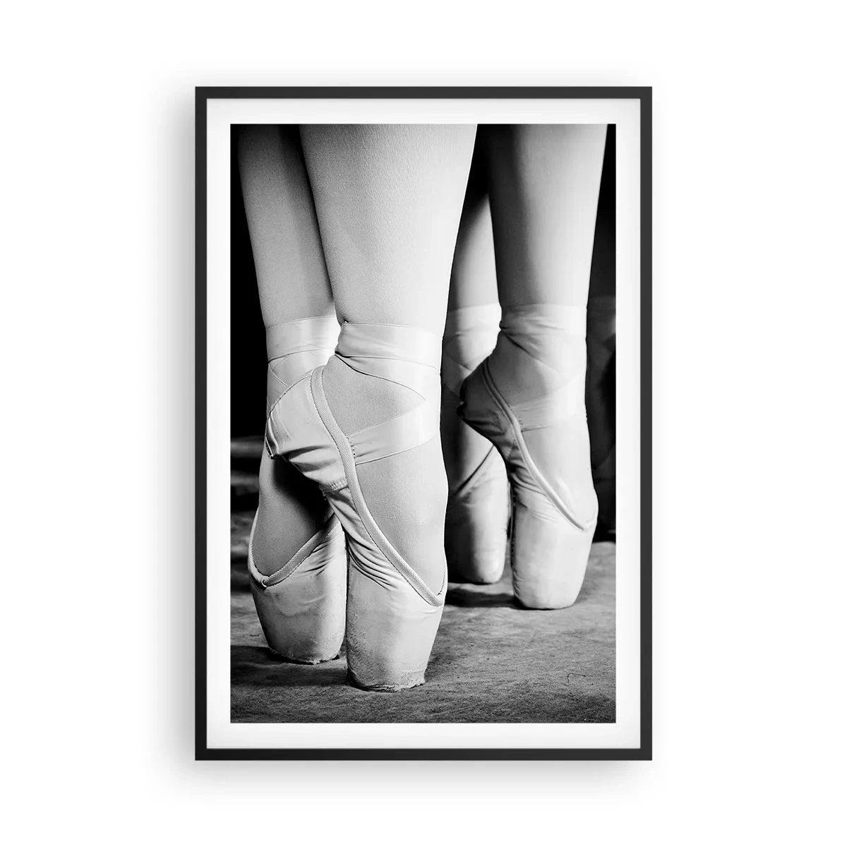 Plakat i sort ramme - Sammen, let - 61x91 cm