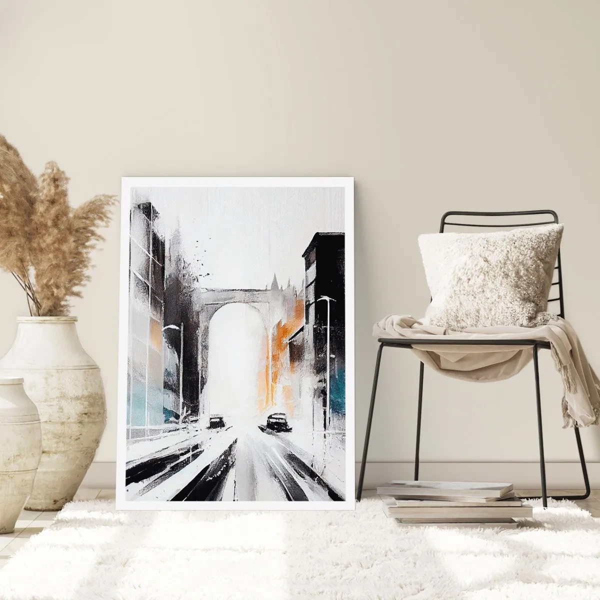 Plakat - Bystudie: arkitektur og bevægelse - 61x91 cm