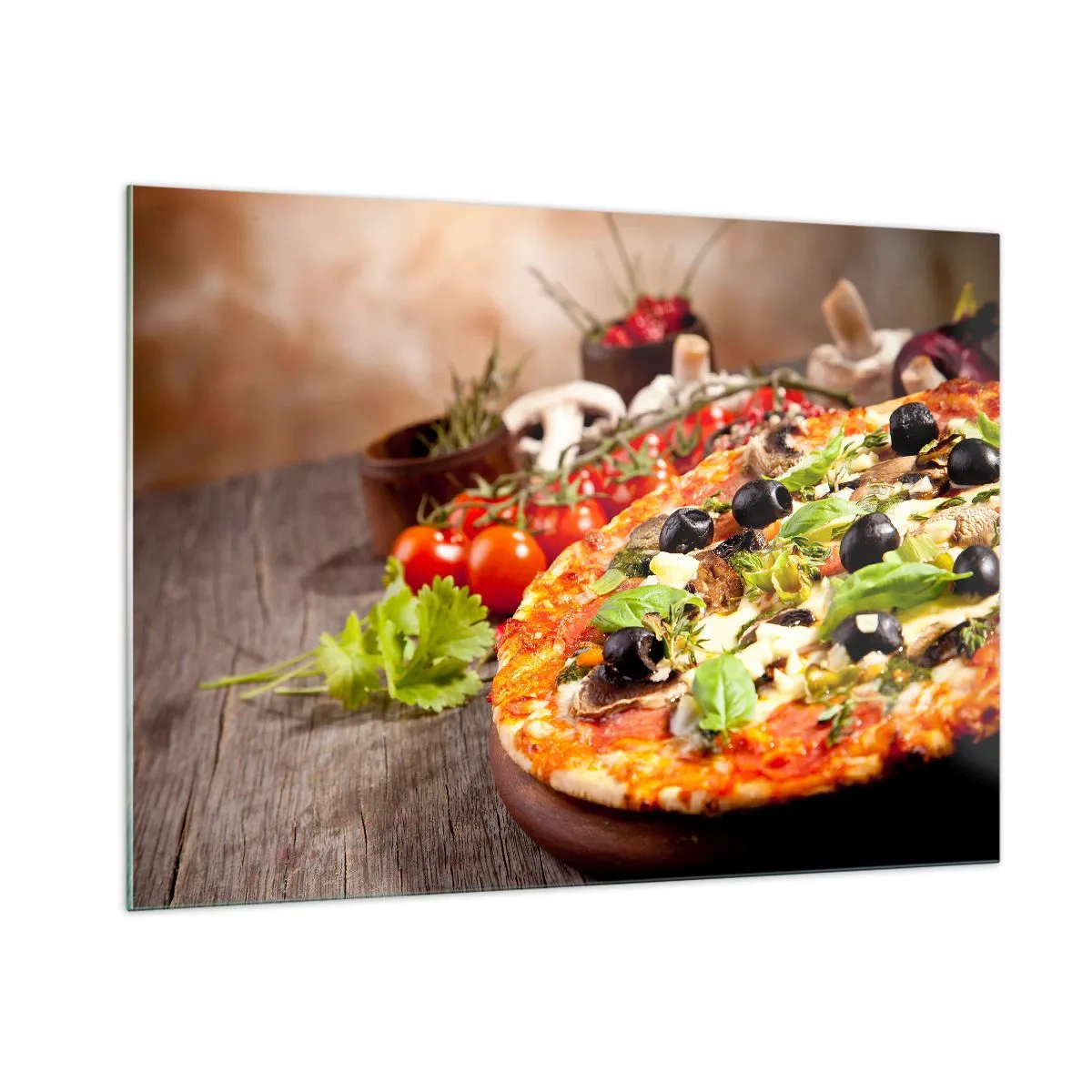 Billede på glas - Af tellurholdige bestanddele - 100x70 cm