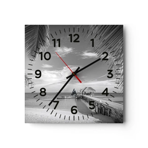 Vægur, Uret - Et minde eller en drøm? - 40x40 cm