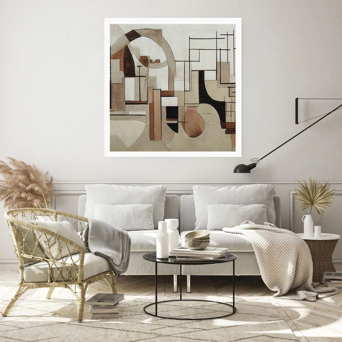 Plakat - Bybillede 2.0 - 50x50 cm