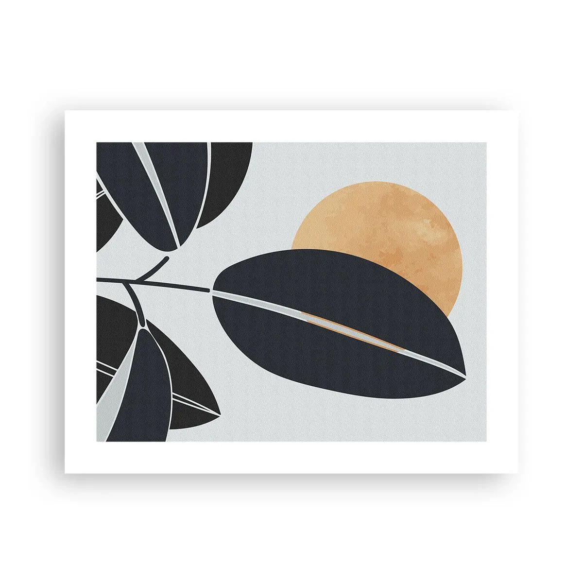 Plakat - En dag med varm sommer - 50x40 cm