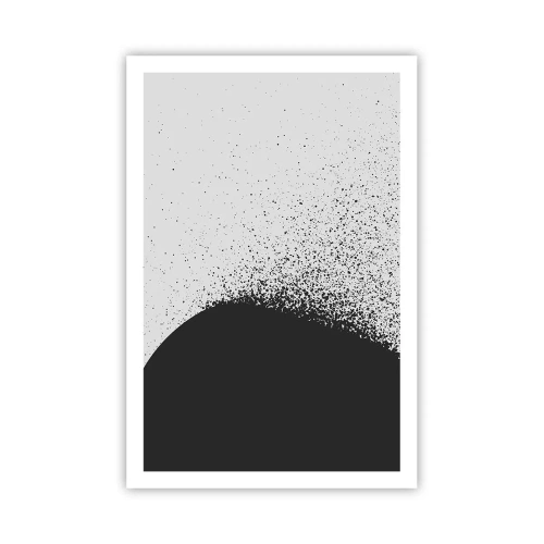 Plakat - Partikelbevægelse - 61x91 cm