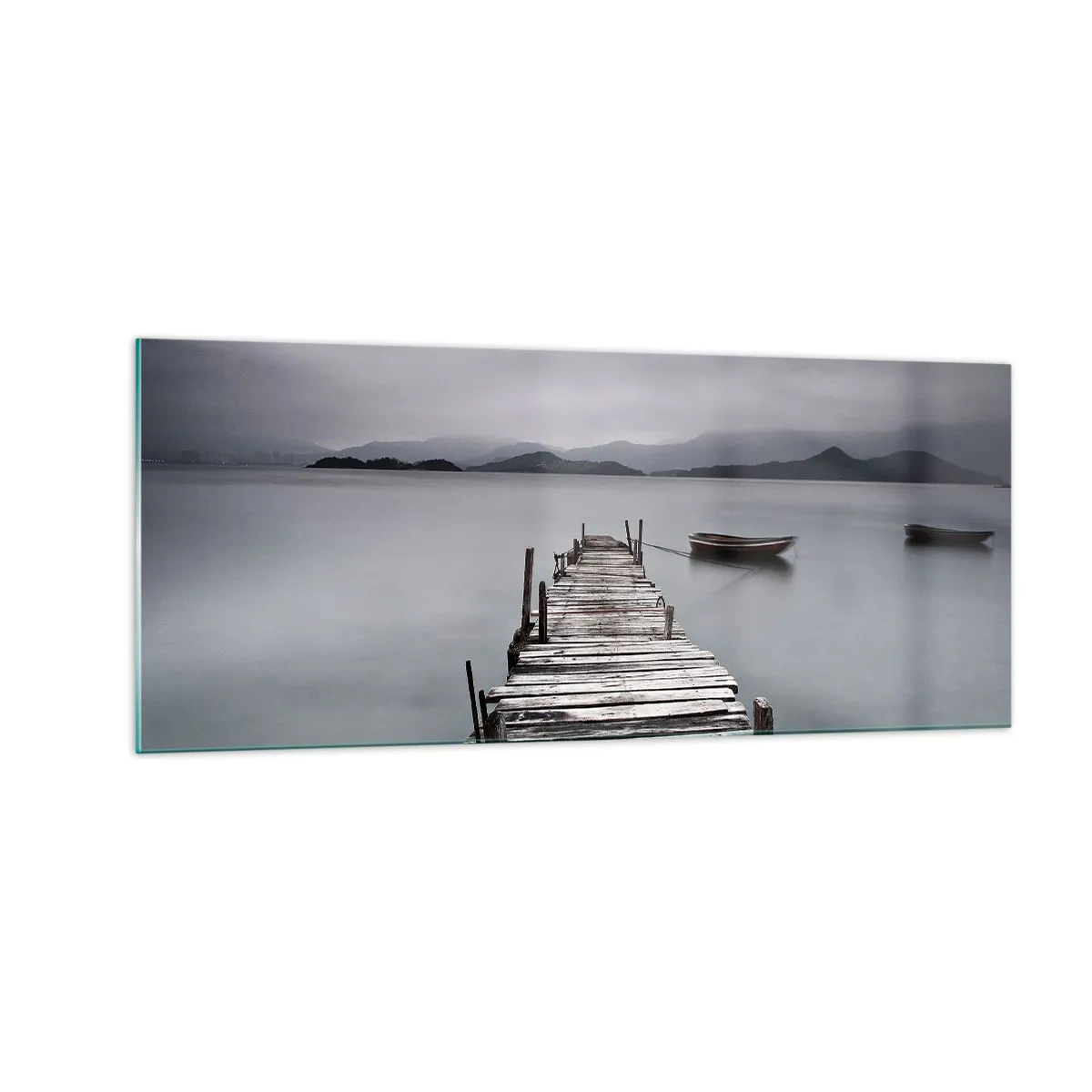 Billede på glas - Du kan tage af sted i morgen - 100x40 cm