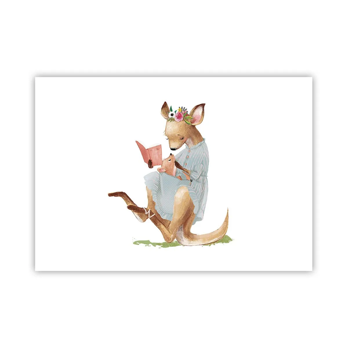 Plakat - Læs for mig, mor - 100x70 cm