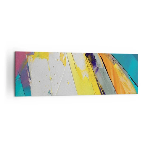 Lærredstryk - Billede på lærred - Lysets anatomi - 160x50 cm