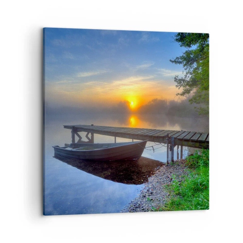 Lærredstryk - Billede på lærred - Hvordan det almindelige bliver til noget magisk - 50x50 cm