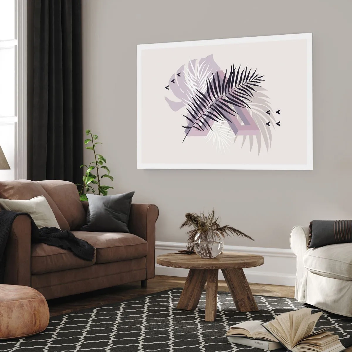 Plakat - Skygge af en skygge - 100x70 cm