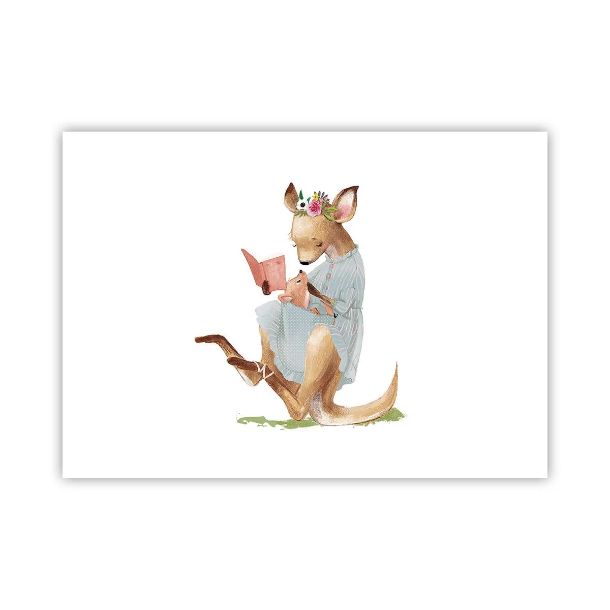 Plakat - Læs for mig, mor - 70x50 cm