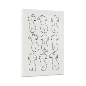 Billede på glas - Kun Venus - 70x100 cm