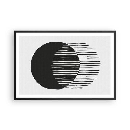 Plakat i sort ramme - Hans alter ego - 91x61 cm