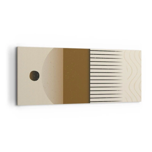 Lærredstryk - Billede på lærred - Forskellige stater - 120x50 cm