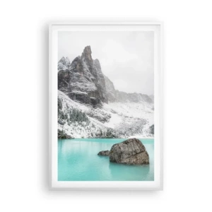 Plakat i hvid ramme - På vagt - 61x91 cm