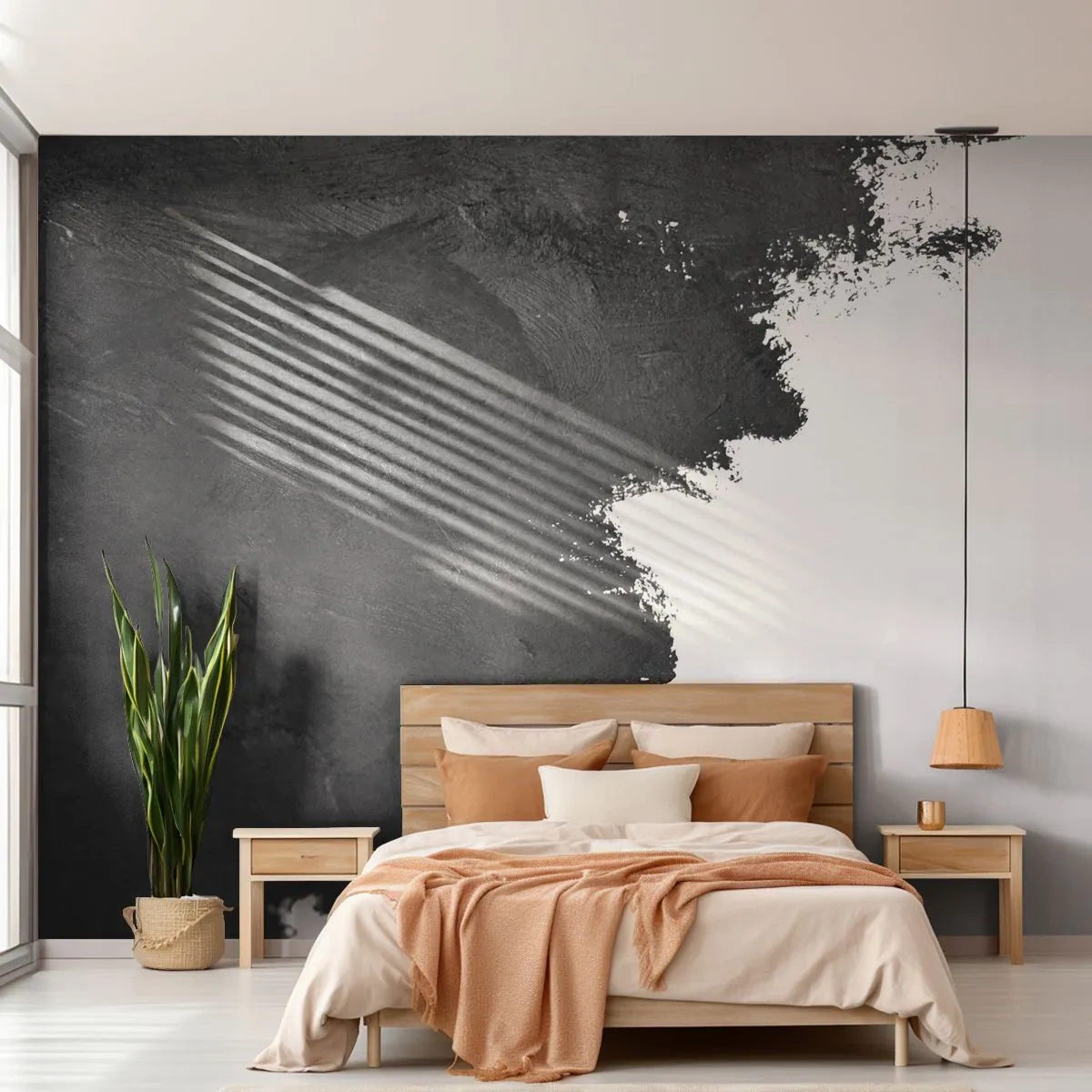 Fototapet Selvklæbende Deluxe Sticker - Elementer: jord - Maling, Stykke, Moderne - 100x70 cm
