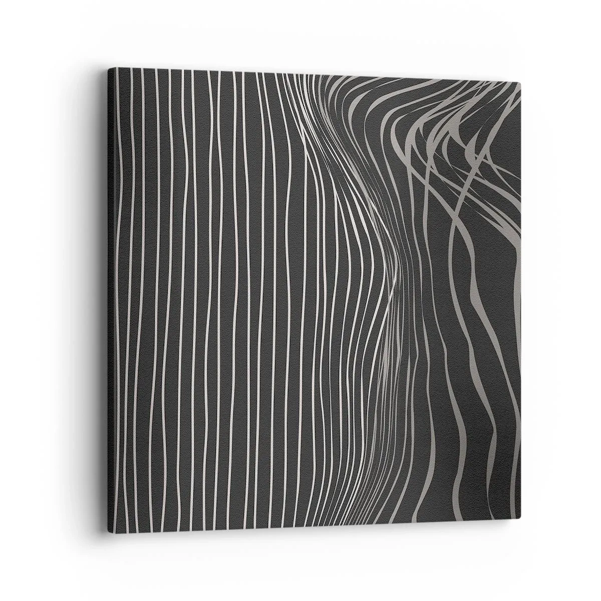 Lærredstryk - Billede på lærred - Rytme og accent - 40x40 cm