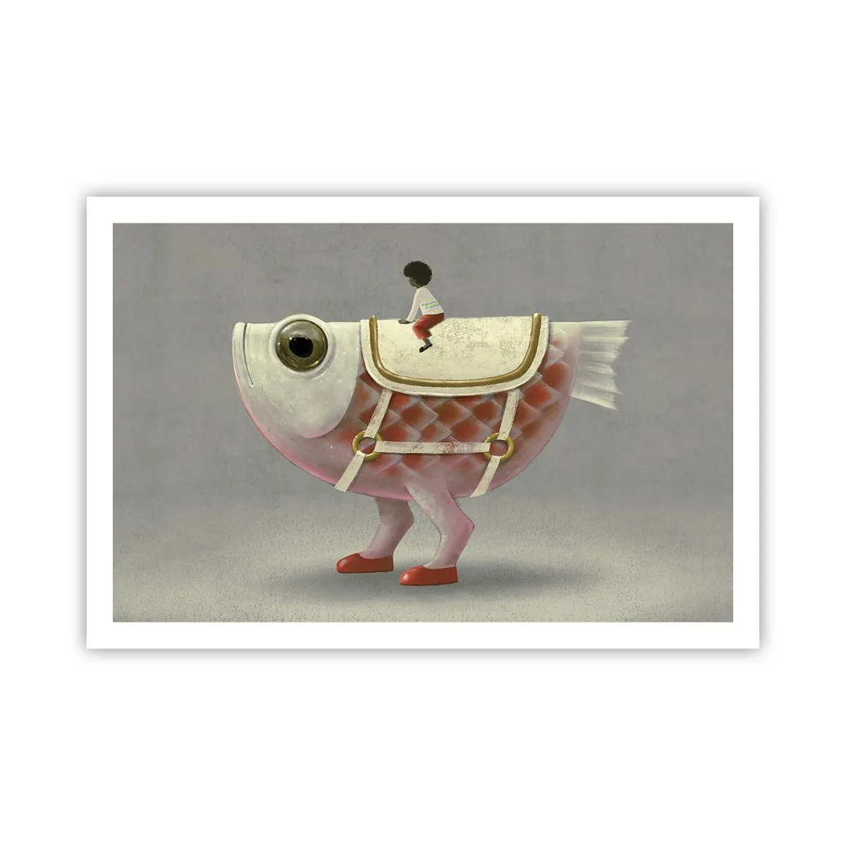 Plakat - Rybonski rytter - 91x61 cm