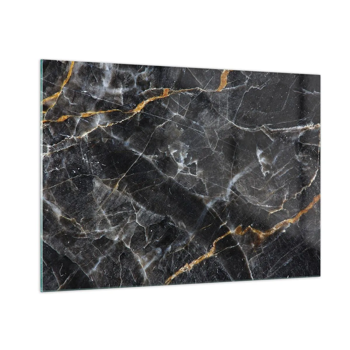 Billede på glas - En stens indre liv - 100x70 cm