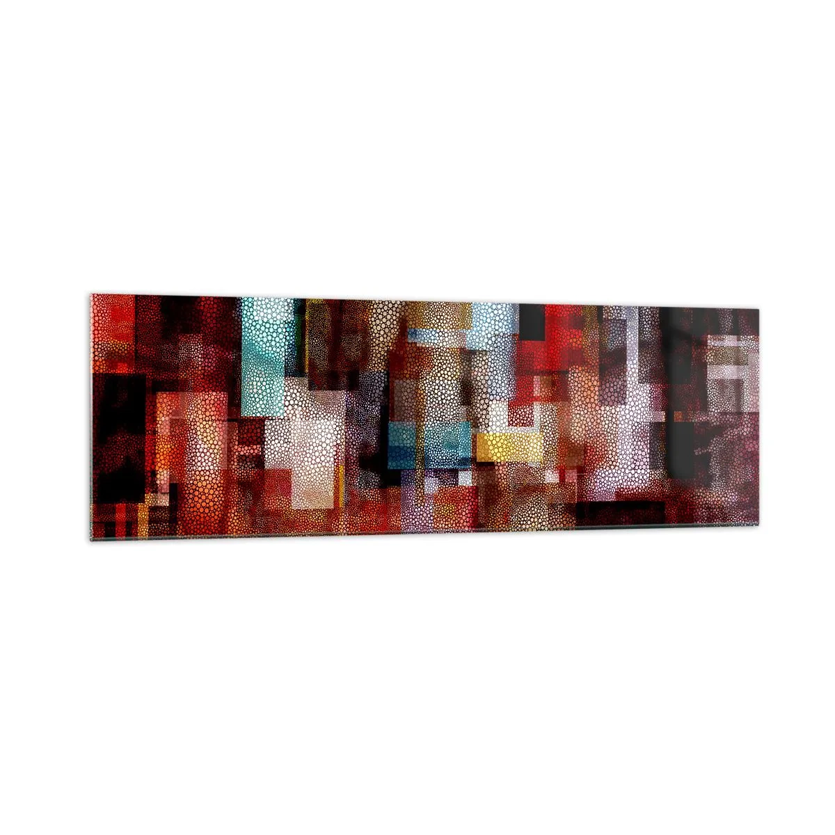 Billede på glas - Forvirring med forvirring - 160x50 cm
