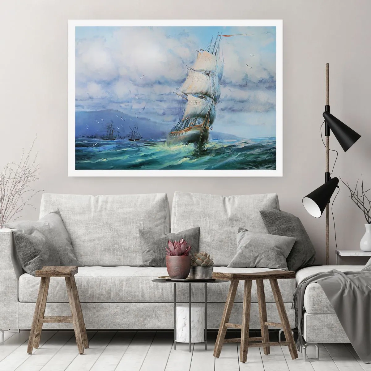 Plakat - God vind - 91x61 cm