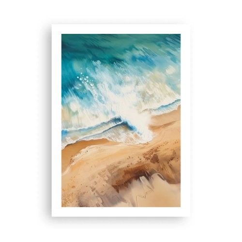 Plakat - Tilbagevendende bølge - 50x70 cm