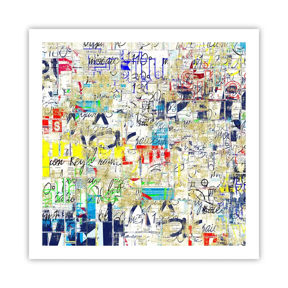 Plakat - Simpelthen en fryd for øjet - 60x60 cm