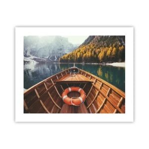 Plakat - Bjergtur - 50x40 cm