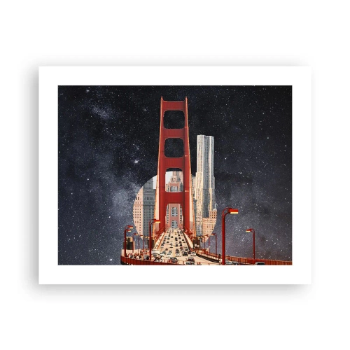 Plakat - Altid i centrum - 50x40 cm