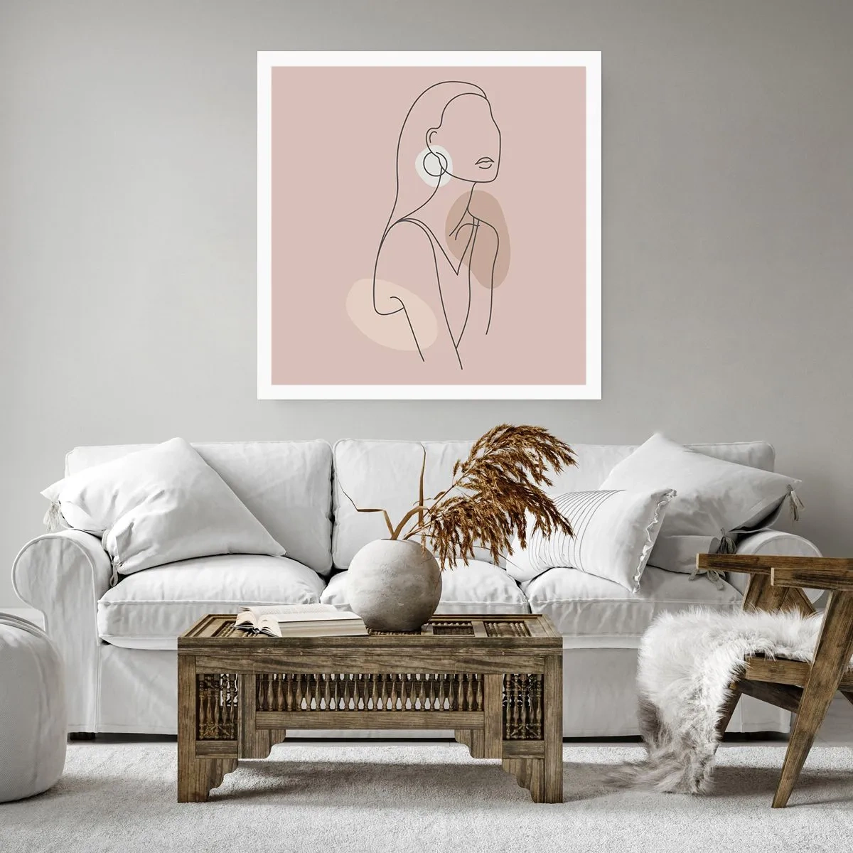 Plakat - Et ikon for pigelivet - 50x50 cm