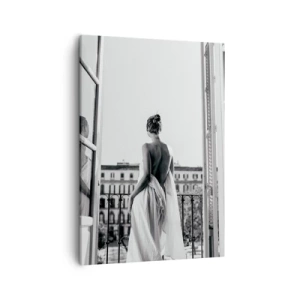 Lærredstryk - Billede på lærred - Vækning af sanserne - 50x70 cm