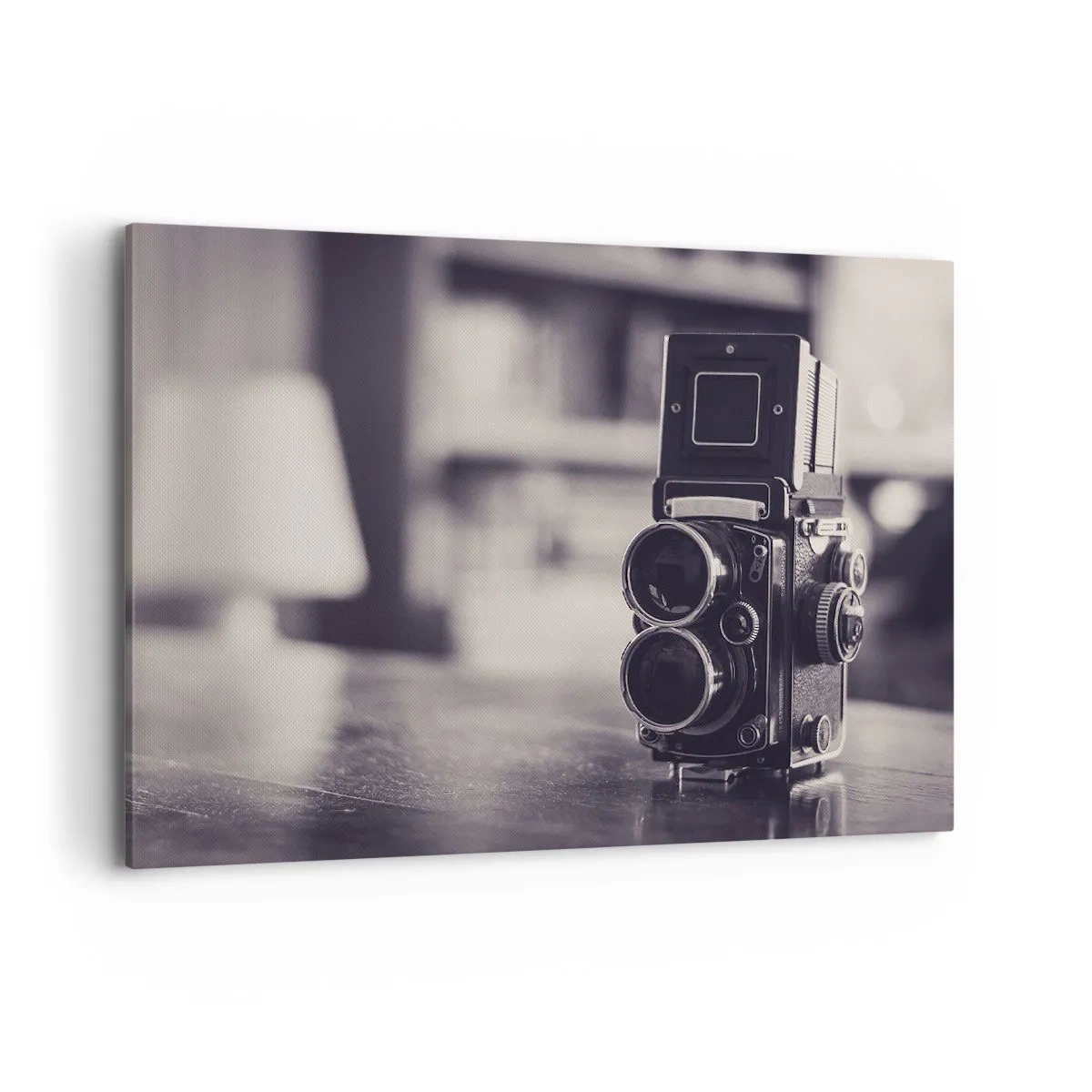 Lærredstryk - Billede på lærred - Magien i et gammelt fotografi - 100x70 cm