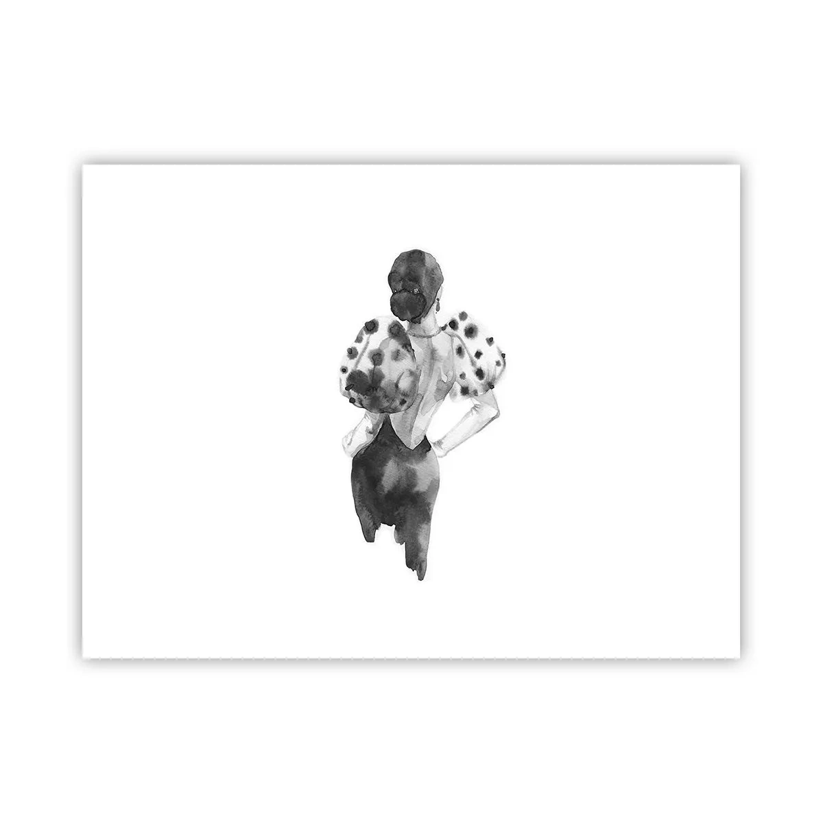 Plakat - Den gik lige forbi - 40x30 cm