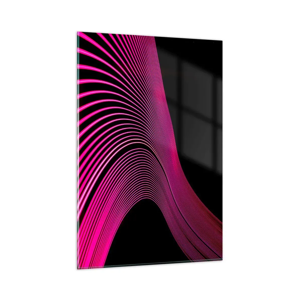 Billede på glas - En allé af lys - 80x120 cm