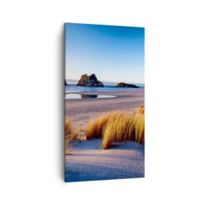 Lærredstryk - Billede på lærred - For dem, der søger ro - 45x80 cm