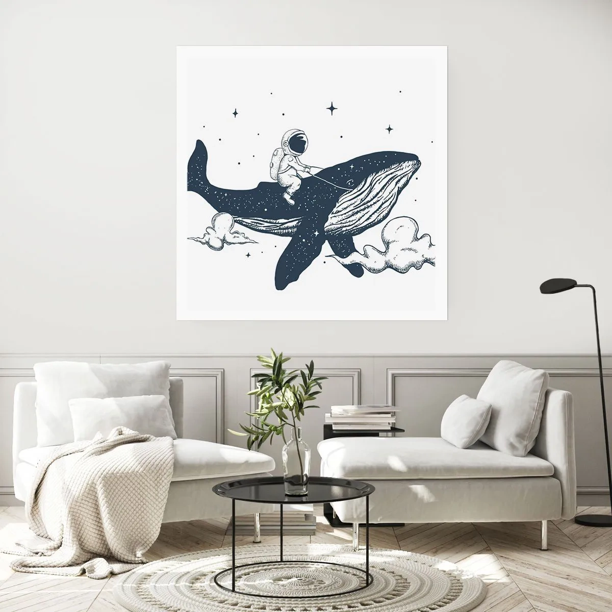 Plakat - Et kosmisk eventyr - 50x50 cm