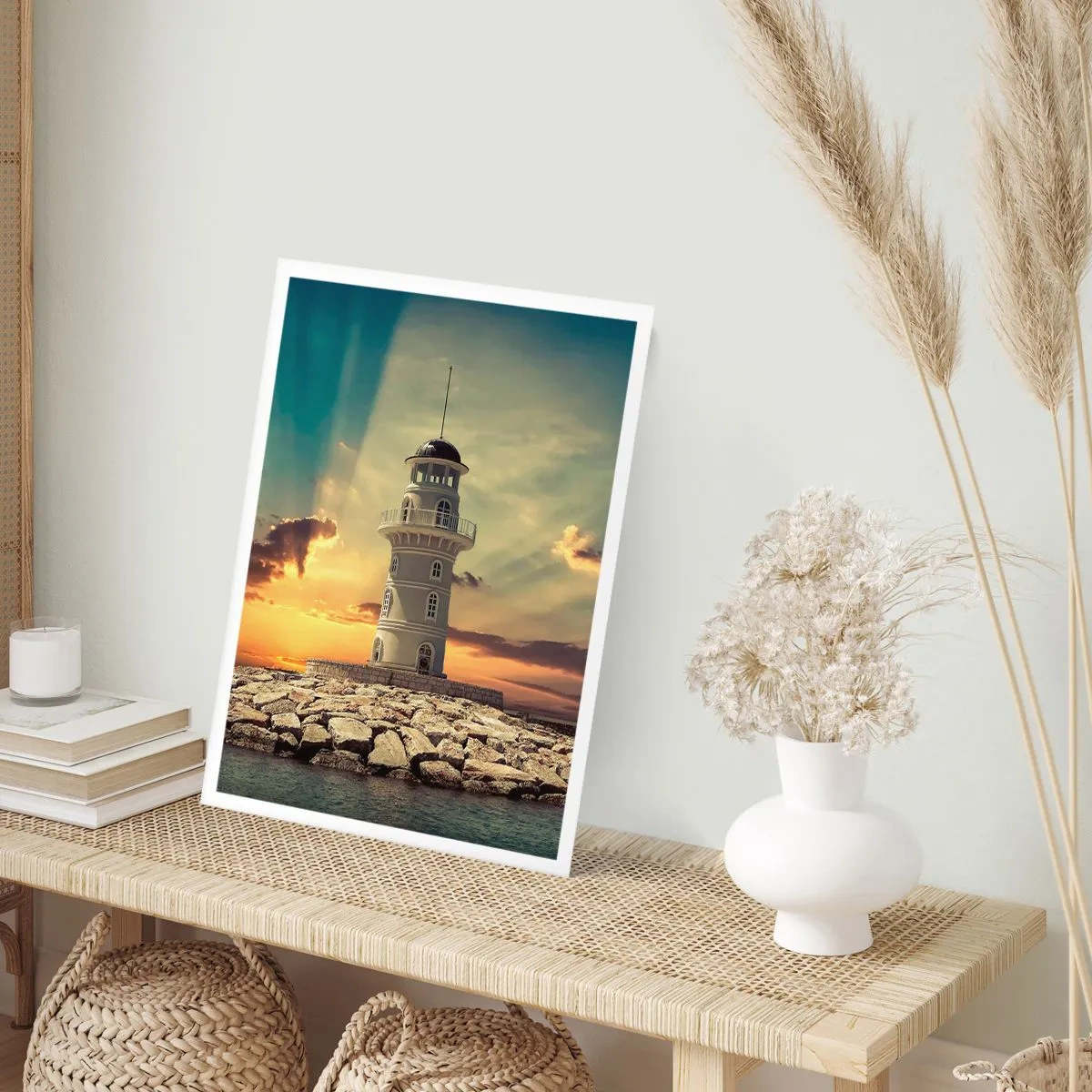 Plakat - Lys - Godhed - Skønhed - 50x70 cm