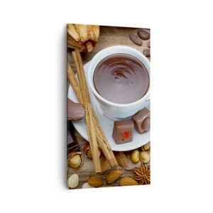 Lærredstryk - Billede på lærred - Fra en eventyrlig chokoladefabrik - 45x80 cm