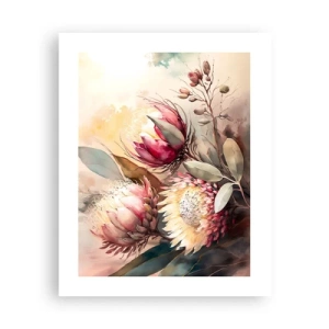 Plakat - I profil og en face - 40x50 cm