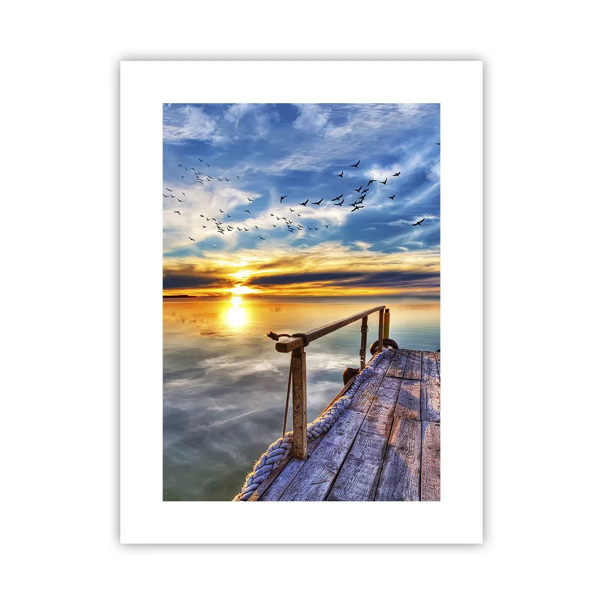 Plakat - Vinden går til ro - 30x40 cm