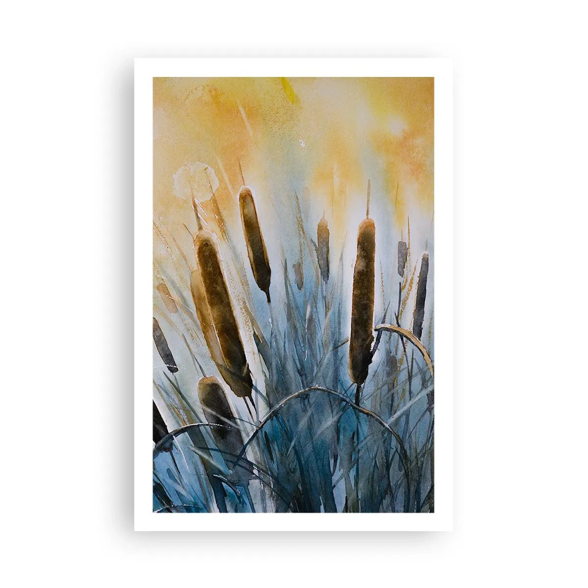 Plakat - Vandets kulde, solens varme - 61x91 cm