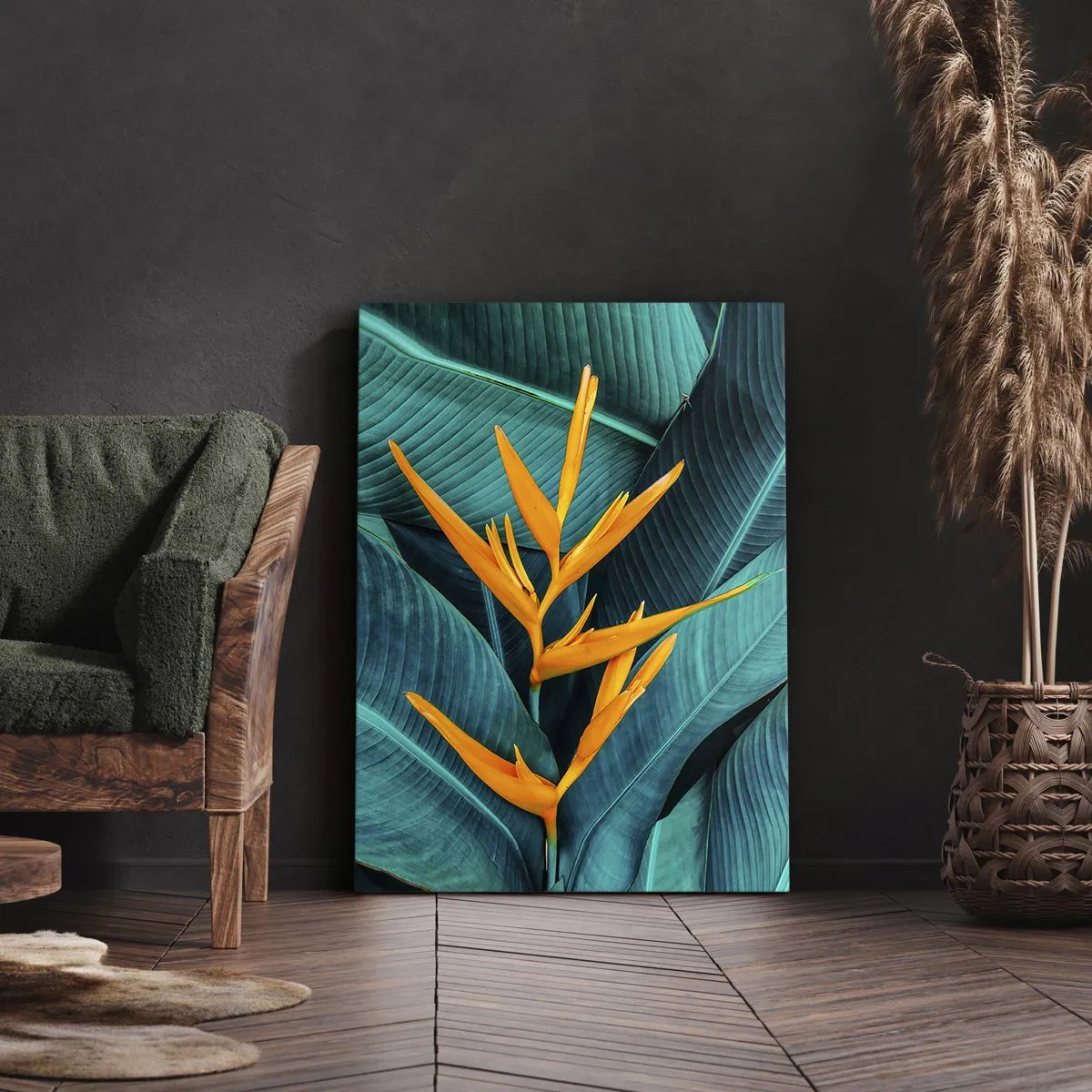 Lærredstryk - Billede på lærred - Edens blomst - 50x70 cm