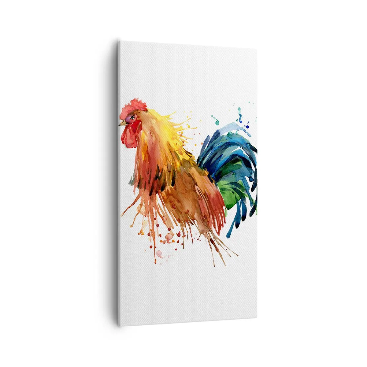 Lærredstryk - Billede på lærred - Kongelig kappe, kongelig stolthed - 55x100 cm