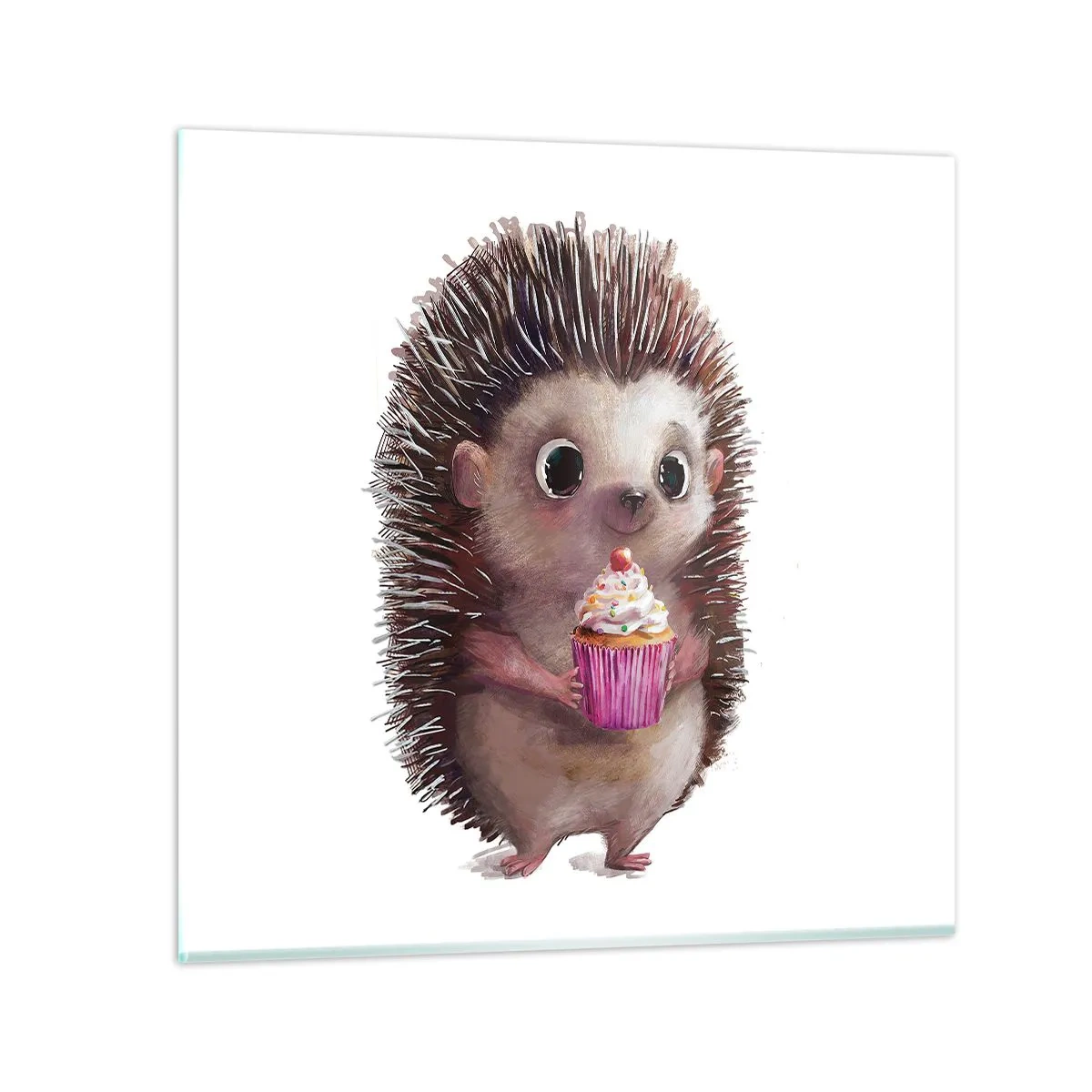 Billede på glas - Fejring er hver dag - 50x50 cm