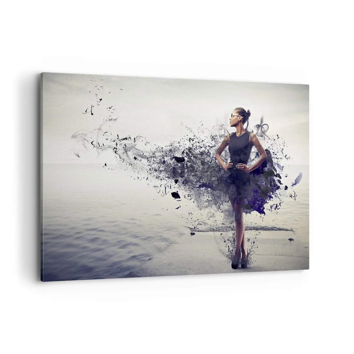 Lærredstryk - Billede på lærred - Afrikansk Venus - 120x80 cm