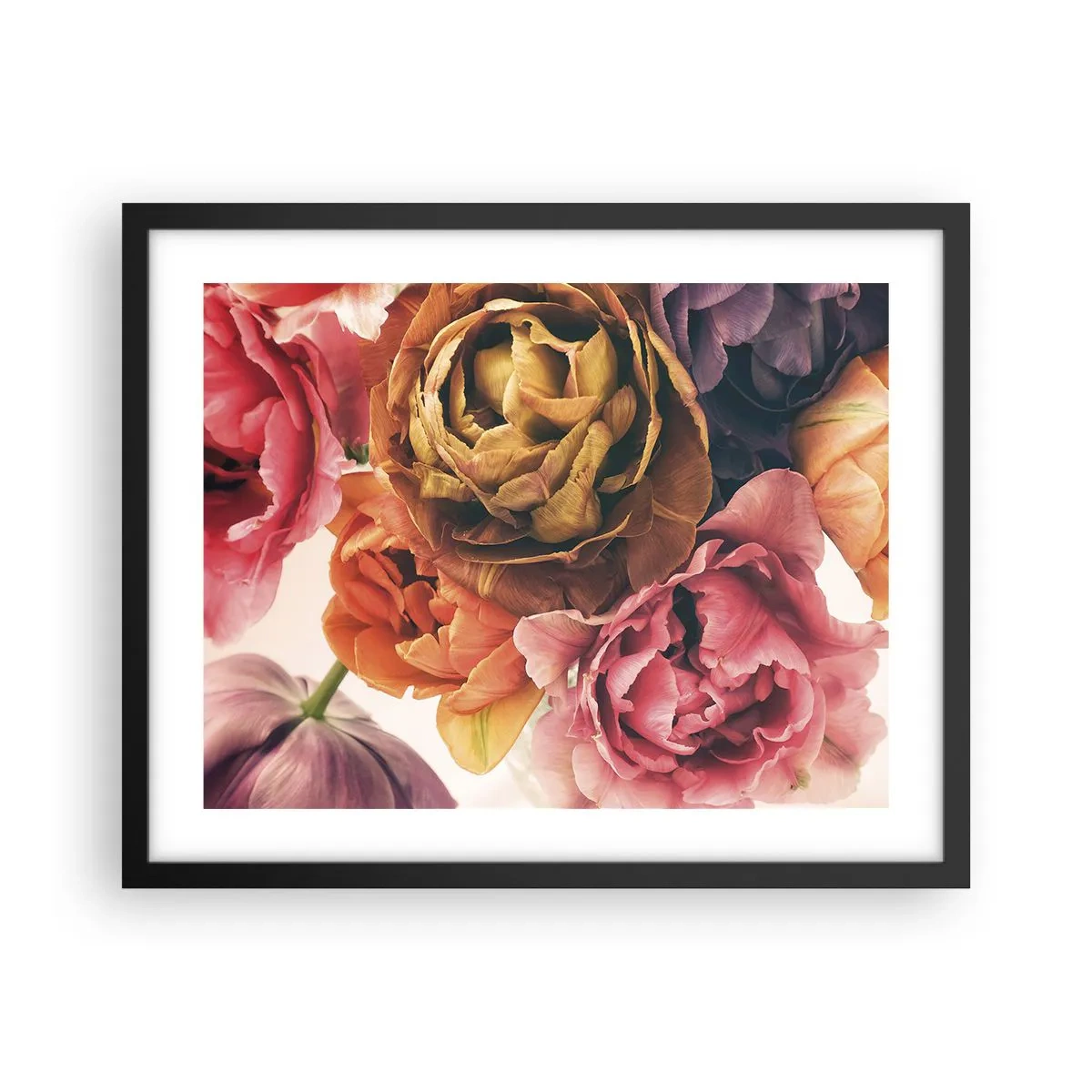 Plakat i sort ramme - Fejring af livet - 50x40 cm