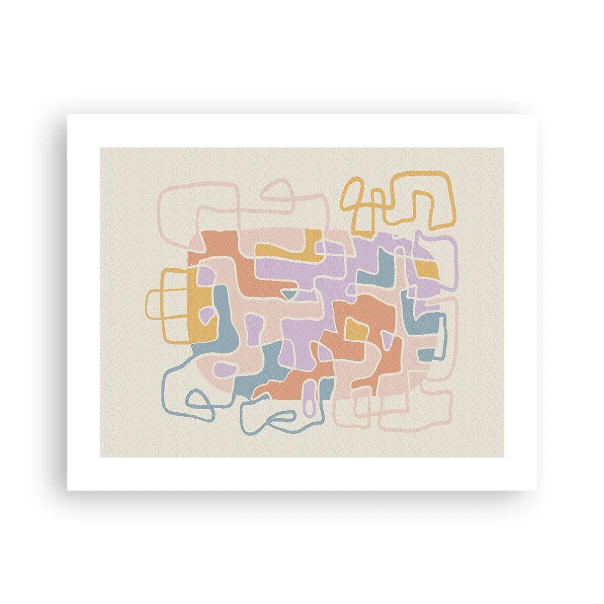 Plakat - Labyrint - et glædeligt eventyr - 50x40 cm