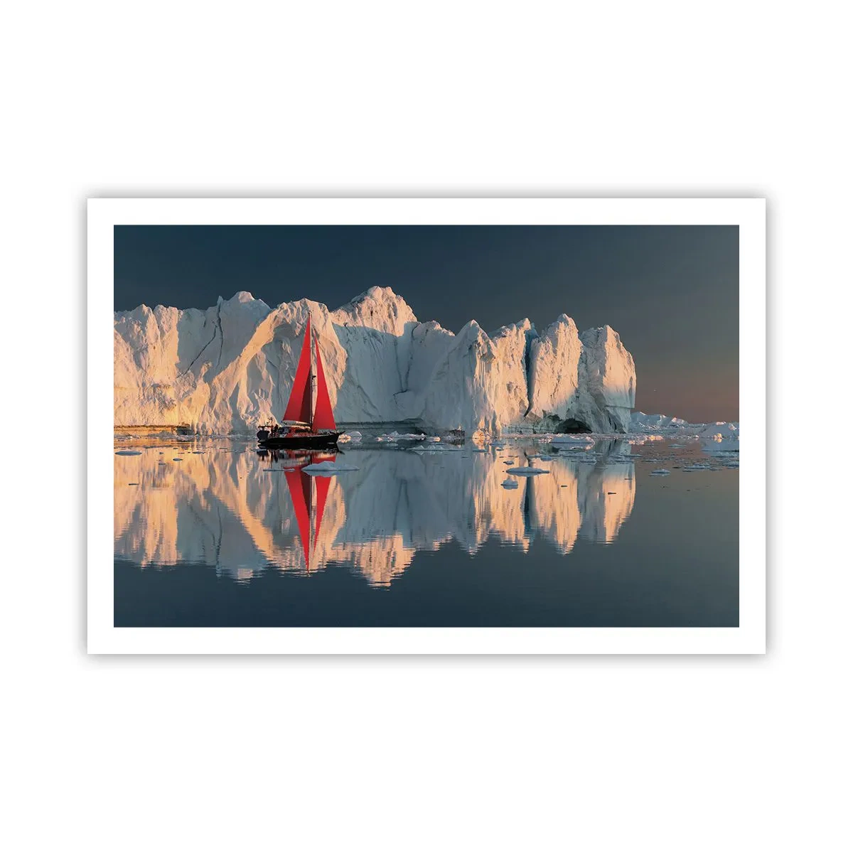 Plakat - På kanten af verden - 91x61 cm