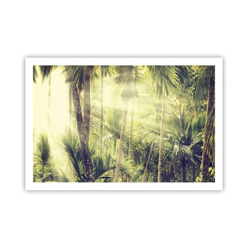 Plakat - I grønne gløder - 91x61 cm